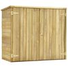 vidaXL Z&aacute;hradn&aacute; k&ocirc;lňa 135x60x123 cm, impregnovan&aacute; borovica