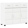 vidaXL Serv&iacute;rovacia skriňa FLORIN 88,5 x 30,5 x 73 cm Biela