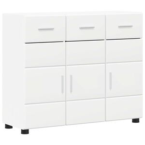 vidaXL Serv&iacute;rovacia skriňa FLORIN 88,5 x 30,5 x 73 cm Biela