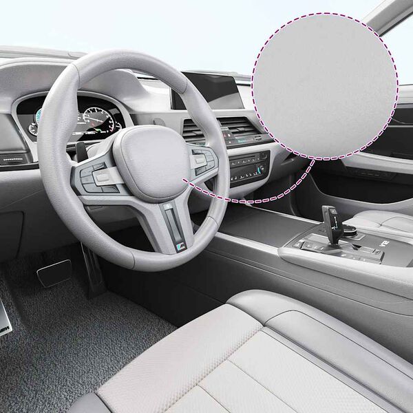 vidaXL F&oacute;lia na automobily matn&aacute; strieborn&aacute; 100x150 cm