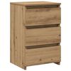 vidaXL Nočn&aacute; skrinka Artisan Dub 40x35x62,5 cm Drevo