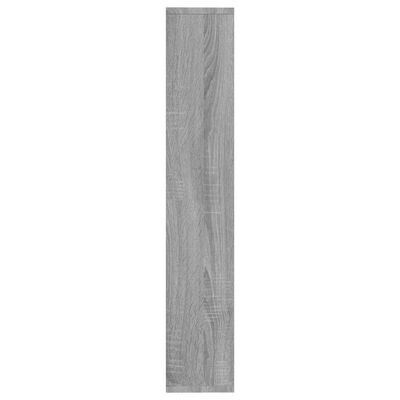 vidaXL Nástenná polica sivá sonoma 36x16x90 spracované drevo