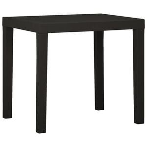 vidaXL Z&aacute;hradn&yacute; st&ocirc;l antracitov&yacute; 79x65x72 cm plast