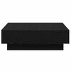 vidaXL Konferenčn&yacute; stol&iacute;k Čierny dub 90 x 90 x 28 cm Kompozitn&eacute; drevo
