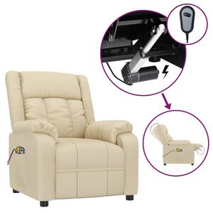 vidaXL Elektrick&eacute; mas&aacute;žne kreslo kr&eacute;mov&eacute; l&aacute;tkov&eacute;