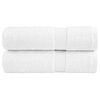 vidaXL Pr&eacute;miov&eacute; utierky na ruky SOLUND 2 ks biele 50x100 cm 600 g/m&sup2;