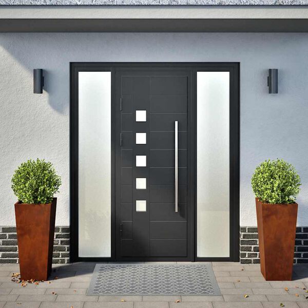 vidaXL Z&aacute;hradn&eacute; kvetin&aacute;če 2 ksOceľ odoln&aacute; voči poveternostn&yacute;m vplyvom