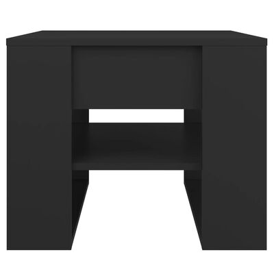 vidaXL Konferenčný stolík čierny 55,5x55x45 cm spracované drevo