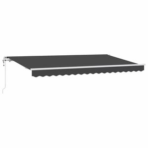 vidaXL Sklopn&aacute; mark&iacute;za Antracit 350 x 200 cm l&aacute;tka