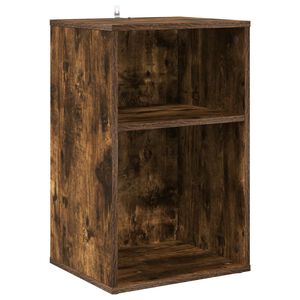 vidaXL Skrinka na gramof&oacute;nov&eacute; platne Dymov&yacute; dub 38 x 33 x 61 cm