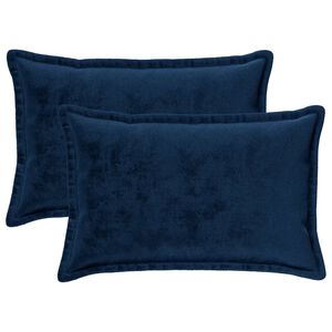 vidaXL Poťah na podložku 2 pcs HOUTEN N&aacute;morn&iacute;cka modr&aacute; 50 x 80 cm