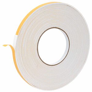 vidaXL Samolepiaca penov&aacute; p&aacute;ska Biela 10mm x 10m CR Pena
