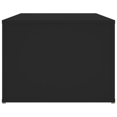 vidaXL Konferenčný stolík čierny 100x50x36 cm spracované drevo