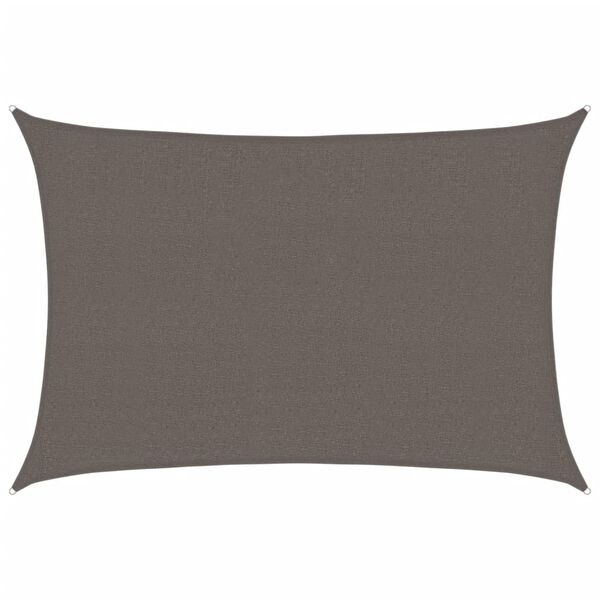 vidaXL Tieniaca plachta 160 g/m², antracitová 2,5x3,5 m, HDPE