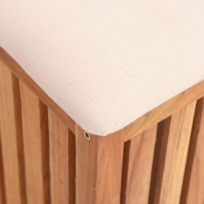 vidaXL Kúpeľňová stolička 40,5x40x52 cm masívne orechové drevo