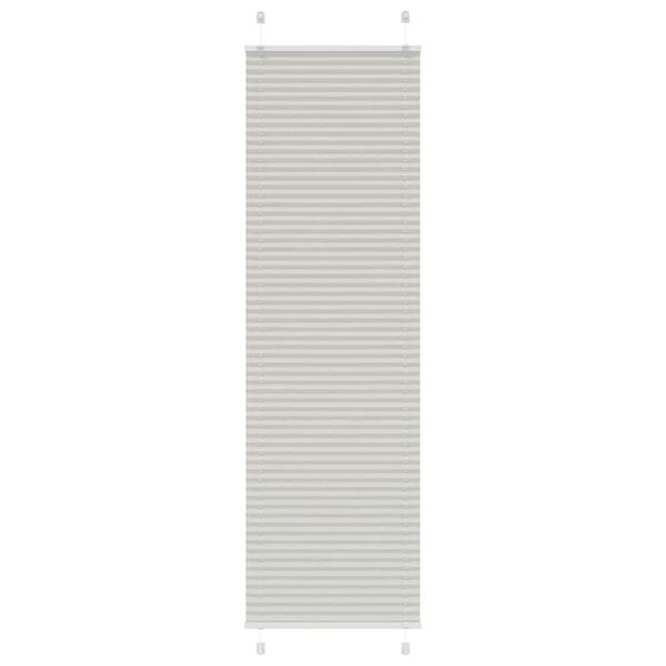 vidaXL plisovan&aacute; roleta svetlosiv&aacute; 55x200 cm &scaron;&iacute;rka l&aacute;tky 54,4 cm