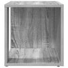 vidaXL Pr&iacute;ručn&yacute; stol&iacute;k siv&yacute; dub sonoma 33x33x34,5 cm spracovan&eacute; drevo