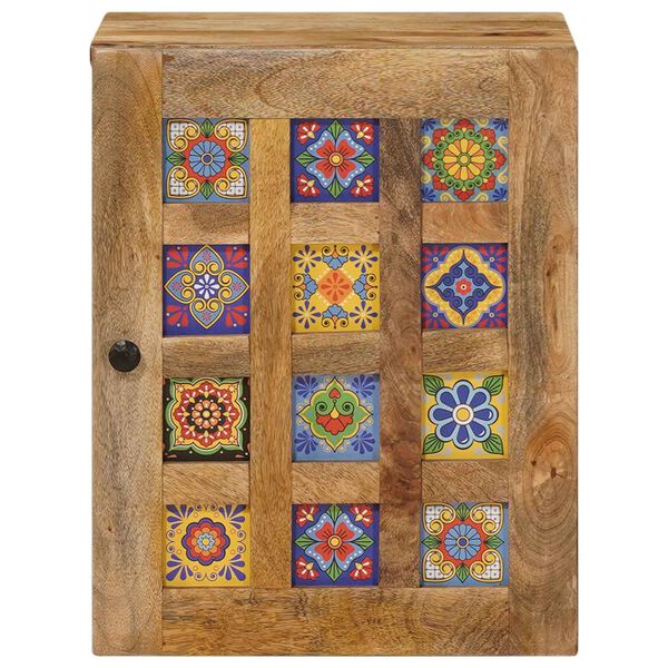 vidaXL Zavesen&yacute; kabinet do k&uacute;peľne Pr&iacute;rodn&aacute; 38 x 33,5 x 48 cm