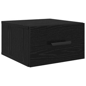 vidaXL Nočn&yacute; stol&iacute;k 35 x 35 x 20 cm Kompozitn&eacute; drevo Čierny dub