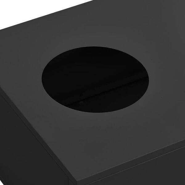 vidaXL Kancel&aacute;rska skrinka s boxom na kvetin&aacute;če antracitov&aacute; 90x40x125 cm oceľov&aacute;