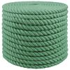 vidaXL Jutov&eacute; lano 24 mm Zelen&aacute; 100% Tossa juta