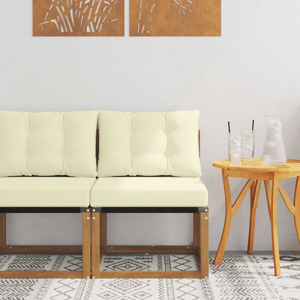 vidaXL Outdoor stredn&aacute; pohovka