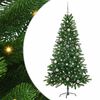 vidaXL Vianočn&yacute; stromček s 150 LED-i so stojanom Zelen&aacute; 150 cm PE