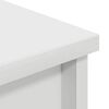 vidaXL Highboard White 37,5x35x180 cm Kon&scaron;trukt&eacute;rske drevo
