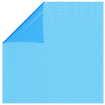 Obdĺžniková modrá bazénová plachta z polyetylénu 549 x 274 cm