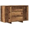 vidaXL Serv&iacute;rovacia skriňa so z&aacute;suvkou Star&eacute; drevo 120 x 41 x 75 cm