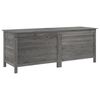 vidaXL Z&aacute;hradn&yacute; &uacute;ložn&yacute; box, antracitov&yacute; 150x50x56,5 cm, jedľov&yacute; mas&iacute;v