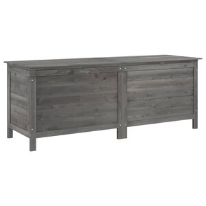 vidaXL Z&aacute;hradn&yacute; &uacute;ložn&yacute; box, antracitov&yacute; 150x50x56,5 cm, jedľov&yacute; mas&iacute;v