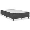 vidaXL Posteľ boxspring tmavo&scaron;ed&aacute; l&aacute;tkov&aacute; 120x200 cm