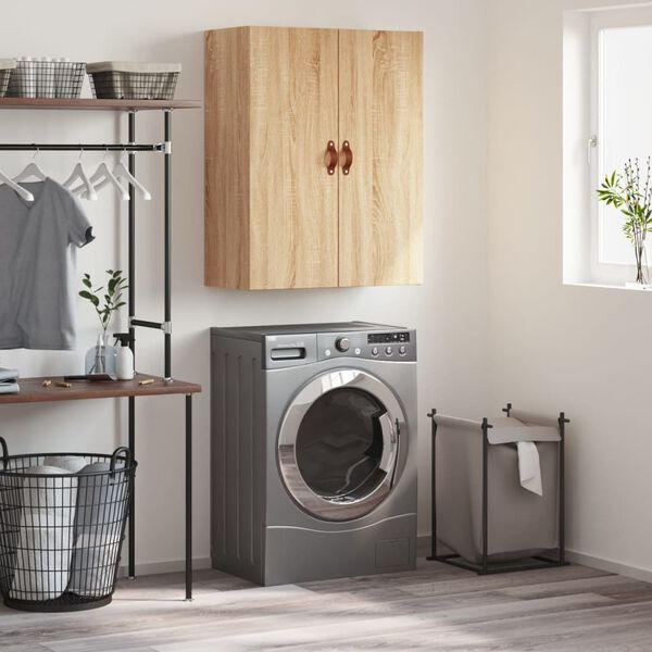 vidaXL N&aacute;stenn&aacute; TV skrinka dub sonoma 69,5x34x90 cm