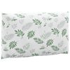vidaXL Podušky na paletovú pohovku 2ks listový vzor oxfordská látka