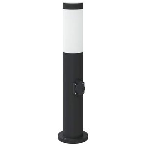 vidaXL Stĺpikov&eacute; svietidlo so z&aacute;suvkou 50 cm nehrdzavej&uacute;ca oceľ IP44