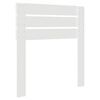vidaXL Zadn&eacute; čelo Biela 80 cm Kompozitn&eacute; drevo