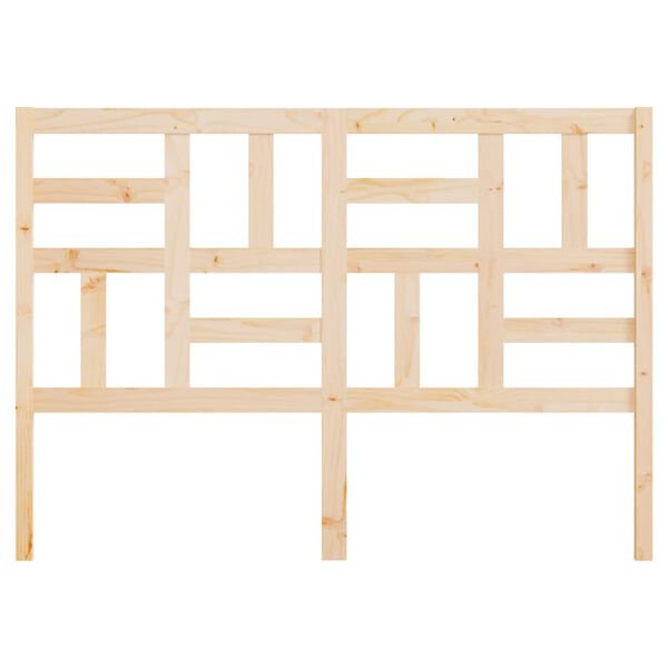 vidaXL Čelo postele 126x4x104 cm masívna borovica