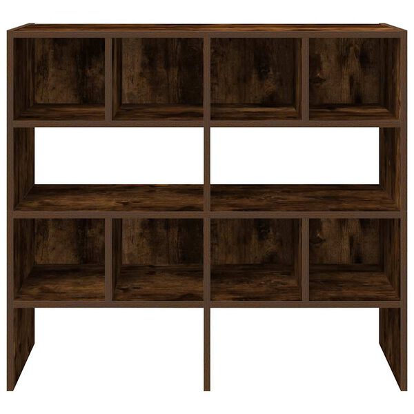 vidaXL Stojany na top&aacute;nky 2 ks stohovateľn&eacute; tmav&yacute; dub 89,5x30x40 cm