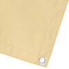 vidaXL Balk&oacute;nov&aacute; obrazovka Pieskov&aacute; 110 x 300 cm Oxfordsk&aacute; l&aacute;tka