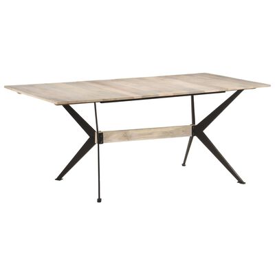 vidaXL Jedálenský stôl 180x90x76 cm mangovníkový masív