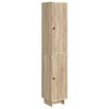 vidaXL Sada skr&iacute;ň 2 pcs Dub sonoma 34,5 x 33 x 90 cm Kompozitn&eacute; drevo