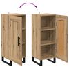 vidaXL Serv&iacute;rovacia skriňa Remeseln&yacute; dub 34,5 x 34 x 90 cm