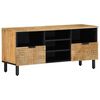 VidaXL TV skrinka Hned&aacute; 100x33x46 cm Mas&iacute;vne drevo Mango
