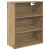 vidaXL Highboard Remeseln&yacute; dub 69,5 x 34 x 180 cm Kompozitn&eacute; drevo