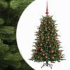 vidaXL Umel&yacute; vianočn&yacute; stromček s vianočn&yacute;mi guľami 120 cm 150 LED