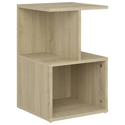 vidaXL Nočný stolík, dub sonoma 35x35x55 cm, kompozitné drevo