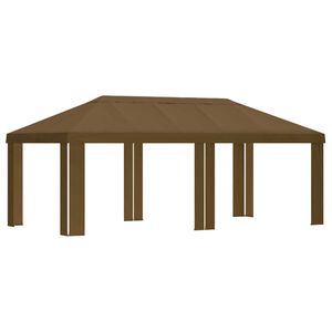 vidaXL Z&aacute;hradn&yacute; alt&aacute;nkov&yacute; kryt 6 x 3 m Sivohned&aacute; Polyester 190