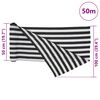 vidaXL Tieniaca sieť antracitovo-biela 1x50 m HDPE 75 g/m&sup2;