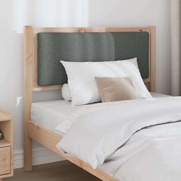 vidaXL Zadn&eacute; čelo In&yacute; Hned&aacute; 100 cm Borovicov&yacute; mas&iacute;v